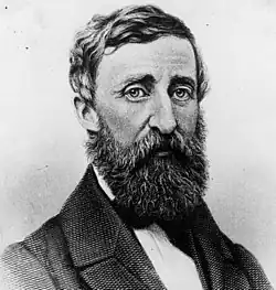 Ambrotype d'E. S. Dunshee réalisé en août 1861 d'Henry David Thoreau à la fin de sa vie.