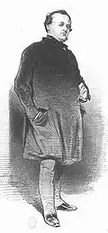 Henry Monnier, par Gavarni.