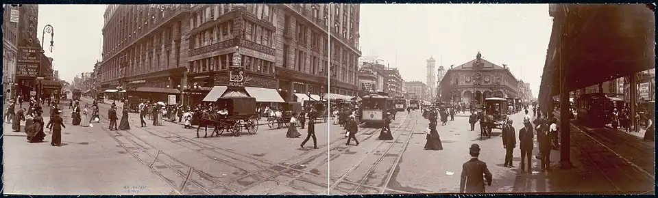 Herald Square en 1907.