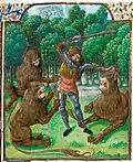 British Library Ms. Royal 17 E II, fol. 148.