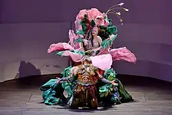 Hercule (Nahuel Di Pierro) et Venus (Guilia Semenzato) dans la production de l'Opéra Comique en Novembre 2019