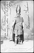 Le chanteur d'opéra Hermann Bachmann (de) dans Der Ring des Nibelungen (rôle de Hagen.