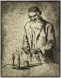 Havdalah par Hermann Struck, v. 1922