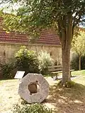 Pierre (boitard) de l'ancien moulin.