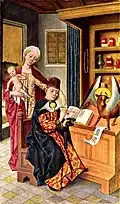 Autel de Saint-Luc (Lübeck), ca. 1484