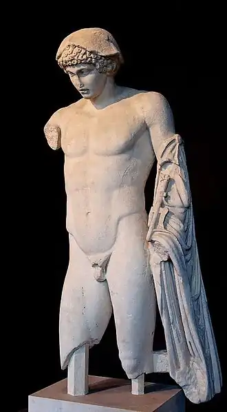 Hermès, copie romaine d'un original du Ve siècle av. J.-C..