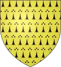 D'herminais plain (ou d'or moucheté de sable).