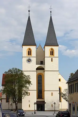 La basilique de Herrieden