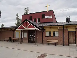 L'église d'Hertsön.