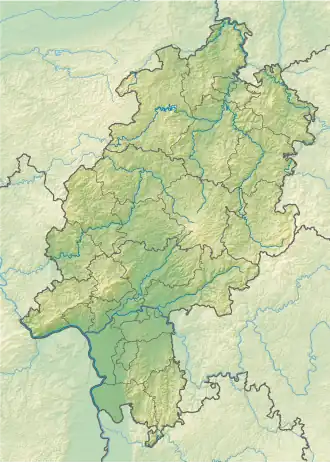 Voir sur la carte topographique de Hesse