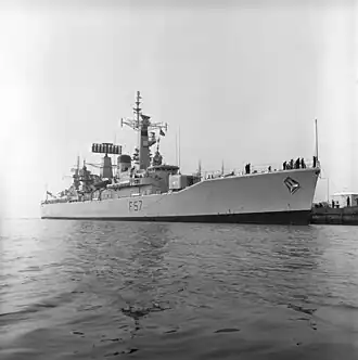 illustration de HMS Andromeda (F57)