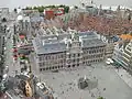 Vue aérienne de la place