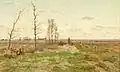Adrien-Joseph HeymansBerger et son troupeau au pré