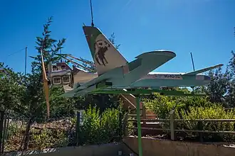 Vue de l'avion.