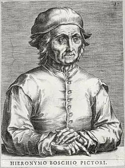 portrait en buste d'un homme réalisé à la mine noire.
