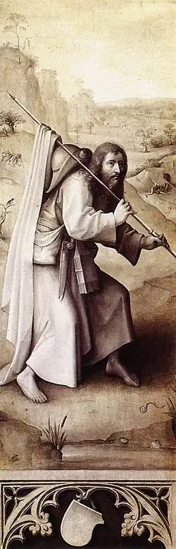 Jacques de Zébédée, left outer wing
