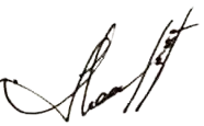 signature de Hikmat Hasanov