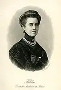 Hilda de Nassau, grande-duchesse de Bade.