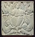 Relief en Ivoire, VIIIe siècle