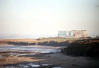 Vue extérieure de la centrale