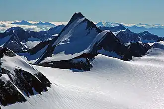 Hintere Schwärze depuis le Similaun.