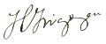Signature de Hipólito Yrigoyen