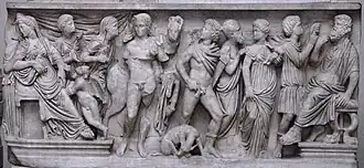 Phèdre et Hippolytevers 290 EC. Louvre