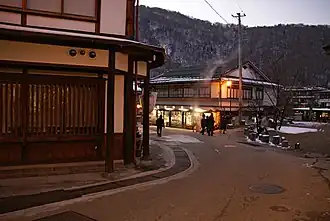 Hirayu onsen.