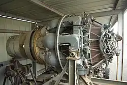 Vue du moteur.