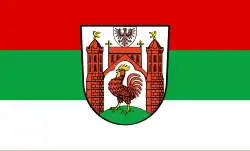 Drapeau de Francfort-sur-l'Oder