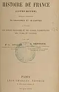 Page de garde du manuel