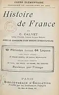 Page de garde du manuel