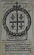 Ex-libris de la bibliothèque cathédrale, bibliothèque Carnegie (Reims),