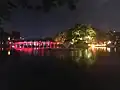 Le pont de nuit.