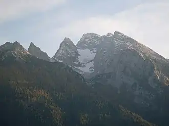 Vue depuis le nord.