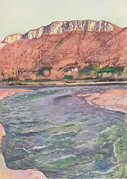 Der Salève im Herbst, Ferdinand Hodler, 1891.
