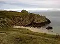 La pointe du Vieux Château, côté est.