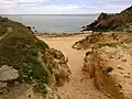 La pointe du Vieux Château, côté ouest.