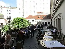 Terrasse.