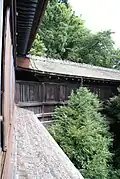 Couloir donnant sur le bateau de Kannon