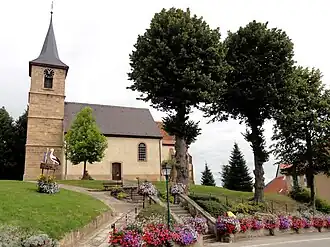 Église simultanée Saint-Jean-Baptiste de Hohwiller.