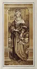 Ste Elisabeth, d'après Hans Holbein, c. 1817.