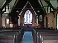 Interieur de l'église de la sainte Trinité