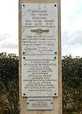 Stèle à Barbizon.