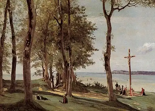 Honfleur. Calvaire, vers 1830Metropolitan Museum of Art, New York.