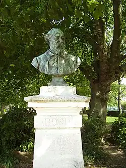 Buste d'Eugène Boudin.