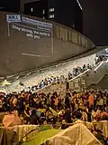 Un mur Lennon à Hong Kong en octobre 2014.