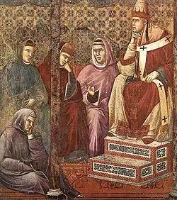 Trône du pape Honoré III.