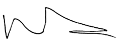 signature de Horacio Arruda