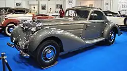 Photo de la voiture personnelle de Rosemeyer, une Horch 853 Coupé.